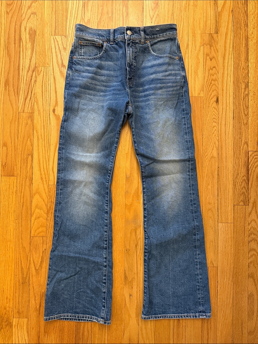 Madewell sz 28 Vintage Flare Jean Classic Blue Bootcut Jeans great condition